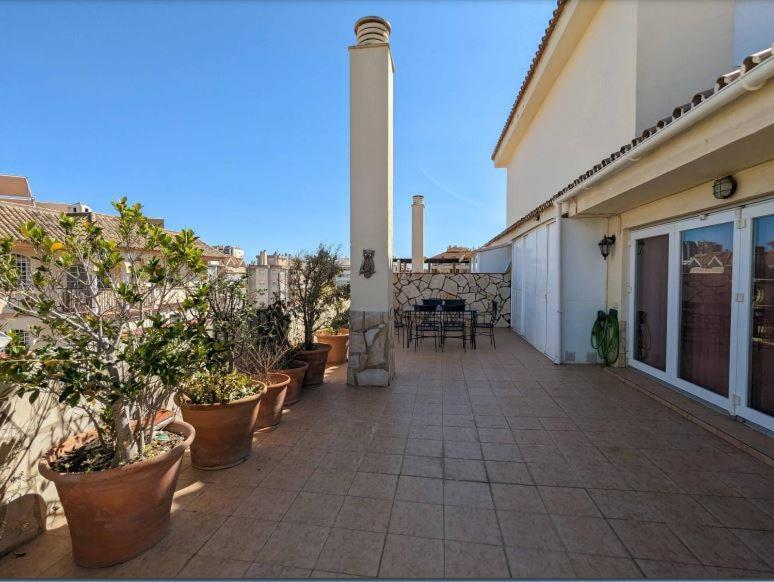 Ferienwohnung Sea View Penthouse Fuengirola Exterior foto